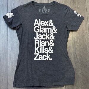 RARE Glamour Kills x All Time Low T-Shirt